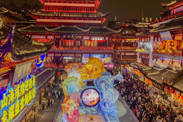 上海豫园龙年灯会