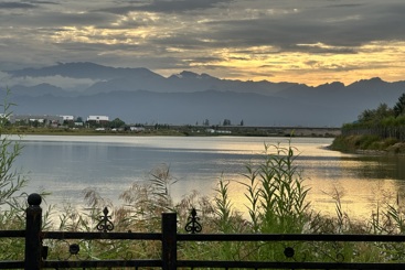湖景