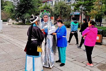 滦州古城看大戏