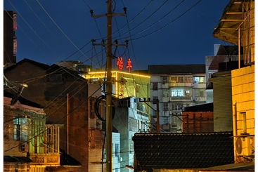 蓝调街景