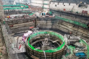 广西大藤峡水利枢纽中国最大的轴流转桨式水轮发电机组建设安装