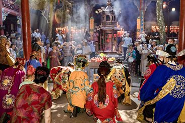 6）“八仙祈福”