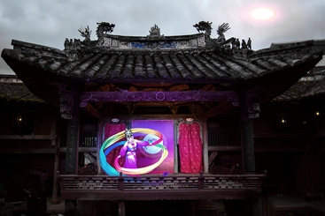 Z37604-4-277263-139****7242-()《老戏台》杨有生，摄影2019年拍摄于福建宁德乡村老戏台，甘肃省天水市电话139****0716.jpg