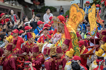 《湄洲妈祖金身出巡》