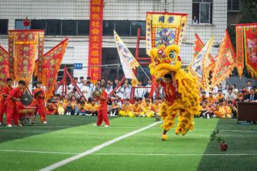 《醉狮步履蹒跚》