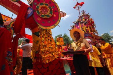 图5: 神舟点光、建蘸、祭祀;
