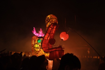 婺源篁岭龙灯舞