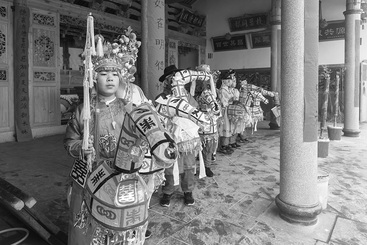 《竹马戏》（组照-6）竹马戏演员表演