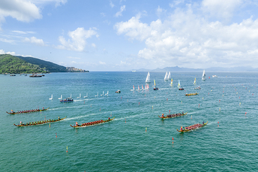 粤港澳大湾区海上龙舟赛