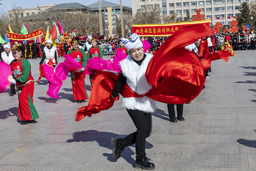非遗中国年，社火舞起来 组照-8 