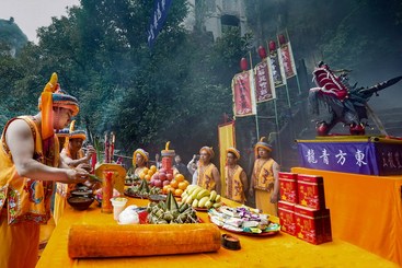 端午青龙出山祭祀