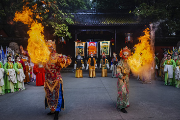 武侯仿古祭祀活动带大家穿越三国 .jpg