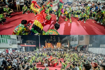 海陆丰会狮，非遗盛世
