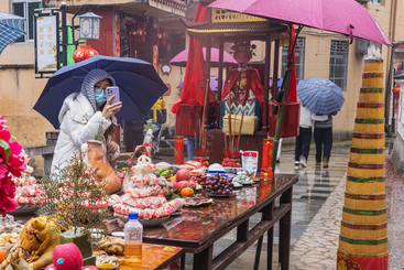 小竹溪雨祭（组照三）
