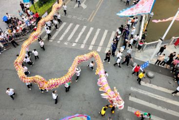 深圳宝安西乡北帝三月三庙会表演