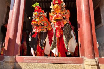 深圳坪山大万世居春节祭祖