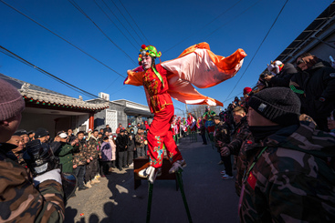 高跷盛会闹新春（组照2）