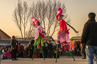 高跷盛会闹新春（组照3）